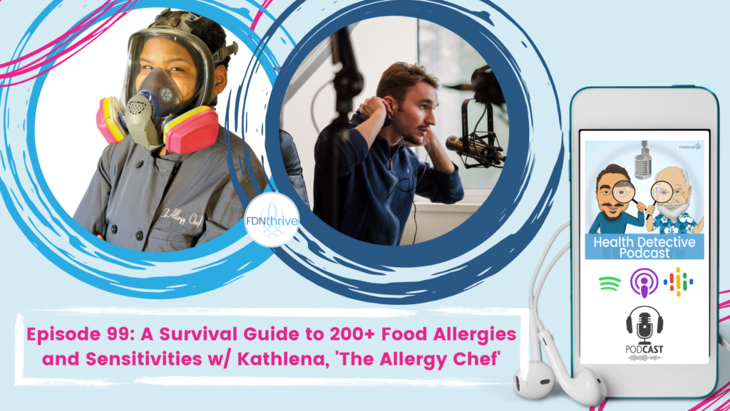 HORIZONTAL HEADSHOT OF KATHLENA THE ALLERGY CHEF, Health Detective Podcast