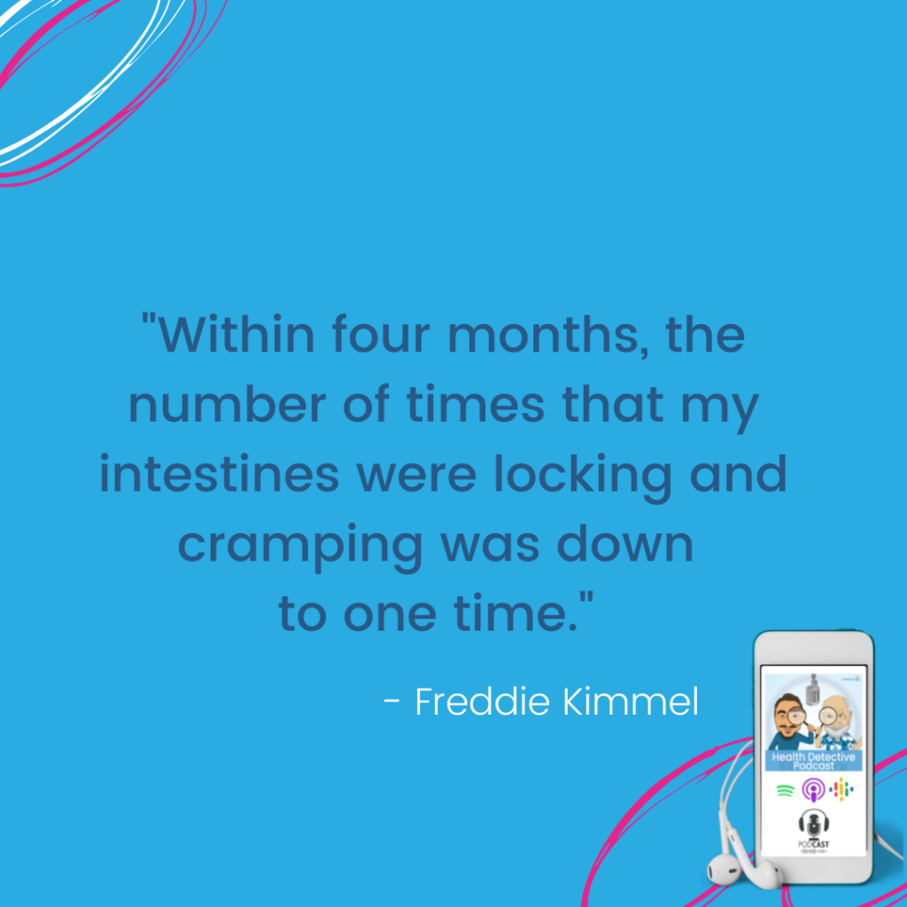 AMPCOIL HELPED WITH ABDOMINAL CRAMPING, TESTICULAR CANCER, FDNthrive, Health Detective Podcast