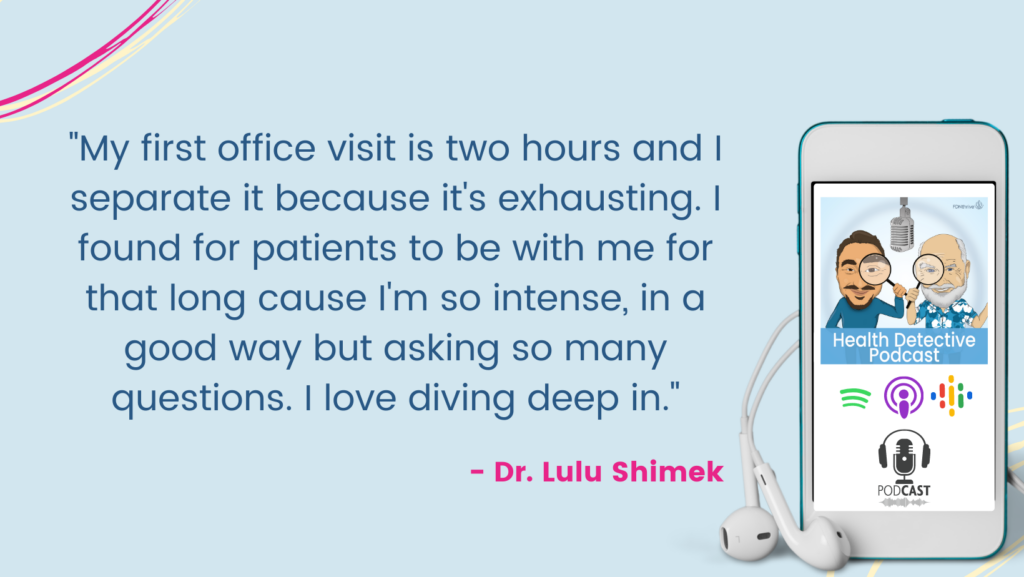 INTENSE OFFICE VISIT WITH ND LULU, FDNthrive, Health Detective Podcast