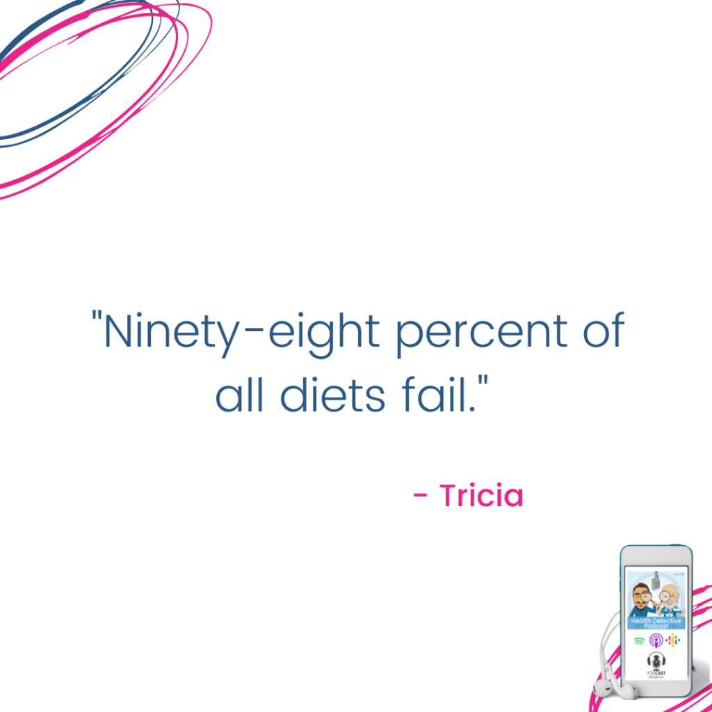 98% OF ALL DIETS FAIL, EMOTIONAL EATERS, FDNthrive, Heatlh Detective Podcast